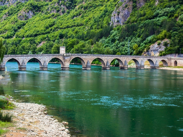 Mehmed Paša Sokolović Bridge Višegrad Bosnia and Herzegovina